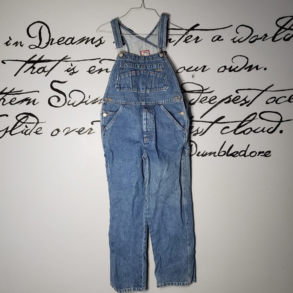 Vintage Old Navy Blue Denim Overalls, 10